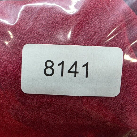 Womens Red 89th + Madison Blouse Top Cold Shoulder Rhinestones Short Sleeve 1X - Picture 10 of 10